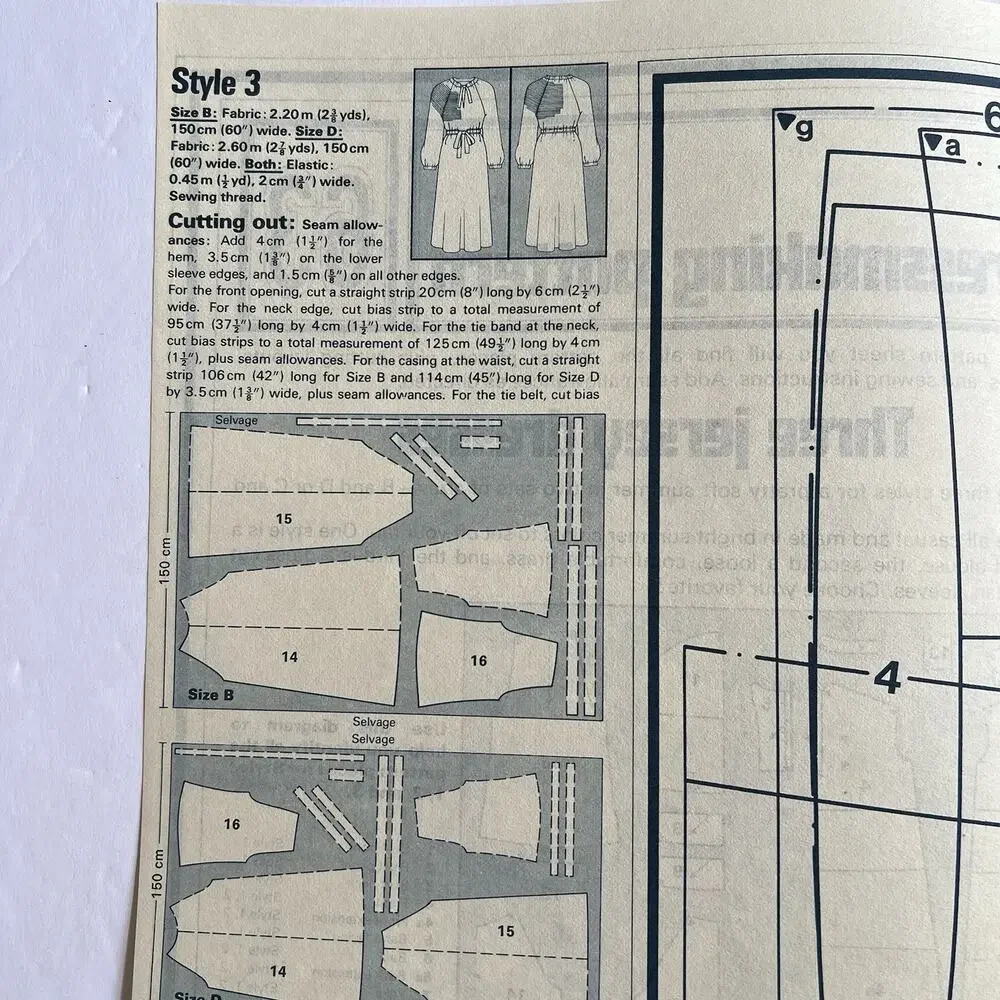 Vintage Designer Sewing Patterns Uncut Lot Of 4 Dresses Plaid Jackets Summer 70s